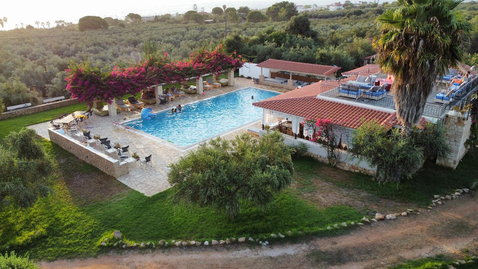 Agrikies Country Retreat Apartment Marathopoli Luaran gambar